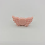 Wing Silicone Beads Mixed Colors 20pcs 39