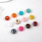Acrylic Round Spacer Beads 14mm Antique Blooming Ink 50pcs 3