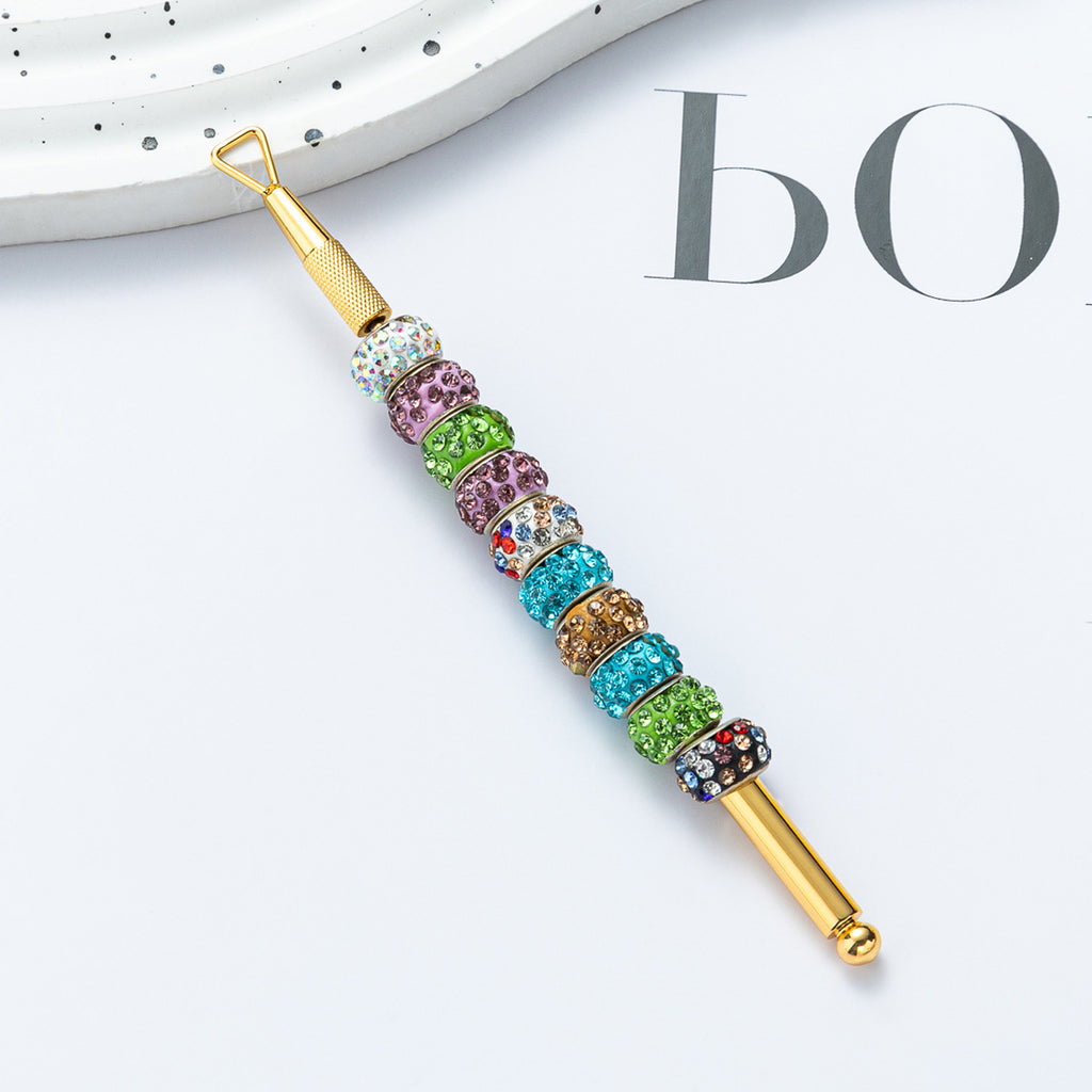 Beadable Nail Care Tools Plated Finish