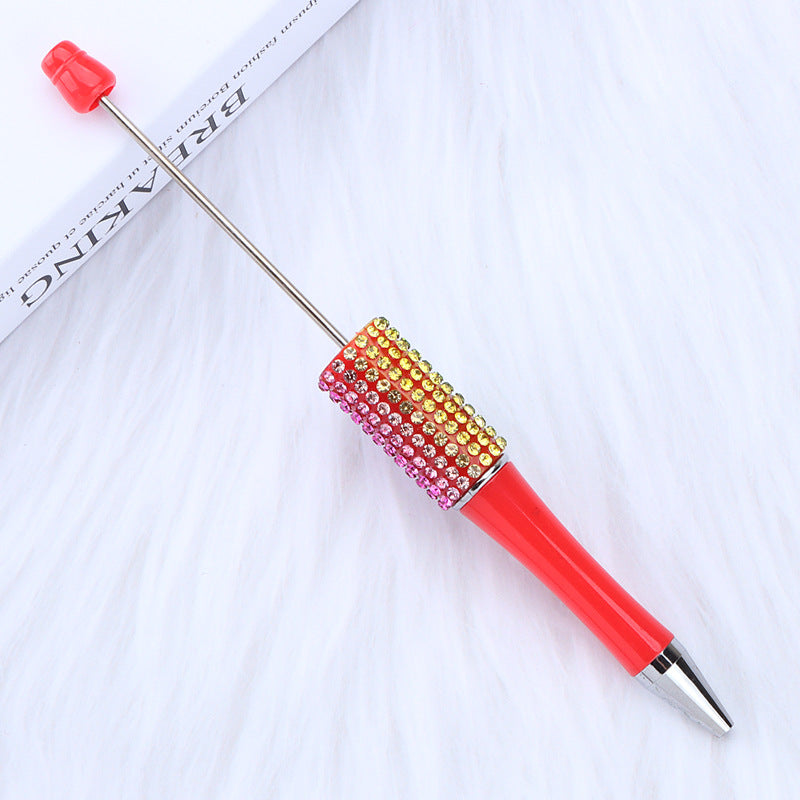 Beadable Pen Rhinestone Studded Metallic Colorful 1.0 mm Tip 26