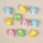 Silicone 3D Focal Beads Reptile Salamander Chameleon Expressive Eyes 20pcs 5