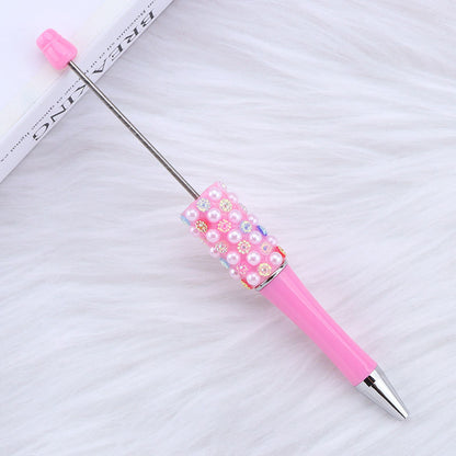Colorful Pearl Gradient Round Ballpoint Pen Plastic 8