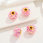 Fabric Glitter Sequin Spacer Beads 16mm 50pcs 9