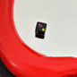 Star Printing Acrylic Square Beads 10mm Two-Color Glossy 20pcs 7