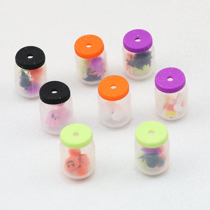Silicone 3D Halloween Bottle Focal Beads 20 pcs