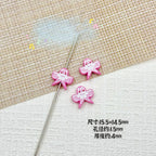 Baking Painted Poker Metal Beads 15mm Colorful Whimsical Design 10pcs 9