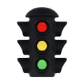 Silicone 3D Focal Beads Traffic Light Sun School Front View 20pcs 9