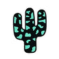Silicone Focal Beads Cactus Bold Contrasting Patches 20pcs 5