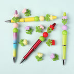Silicone 3D Focal Beads Rose Multi Color Delicate Petals 20pcs 8