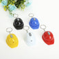 Light Up Helmet Bottle Opener Keychain Plastic Compact Colors