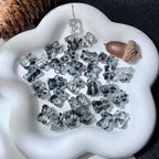 Bear Transparent Glass Beads 12mm 14mm Multicolor 50pcs 3