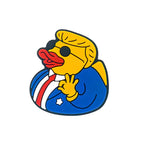 Silicone Focal Beads Donald Duck Trump Confident Pose Quirky Sunglasses