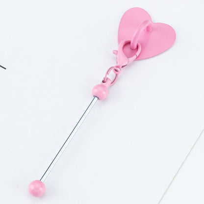 Beadable Metal Cup Charms Heart-shaped