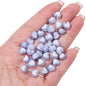 Colorful Heart Acrylic Beads 8x7mm Pastel Mixed 60pcs 14