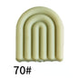 Color Arch Silicone Beads Minimalist Door Design 20pcs 21