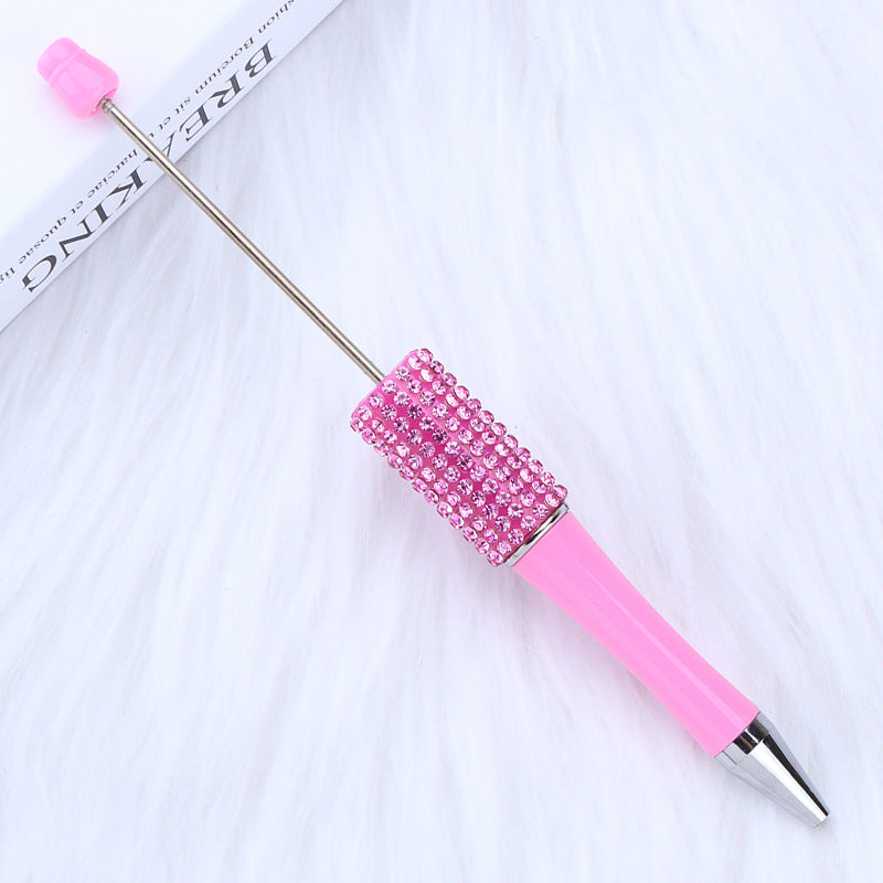 Beadable Pen Rhinestone Studded Metallic Colorful 1.0 mm Tip 30