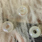 Acrylic Large Hole Spacer Beads 14mm AB Colorful 31pcs 18