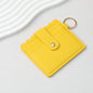 PU Card Holder Keychain Multi Patterned