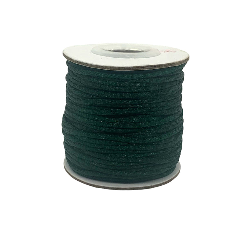 Nylon Beading Cord 2mm Bright Gold Yellow Smooth Satin Finish 414 Yards 5