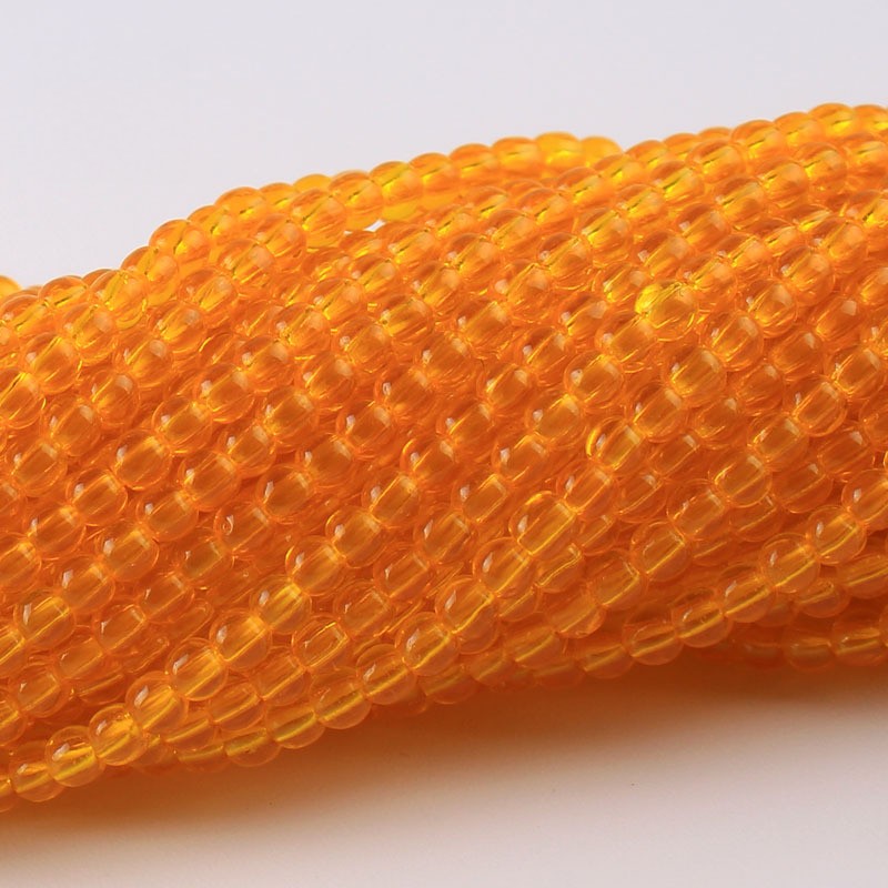 Colored Transparent Seed Glass Beads 2mm 2 Strands 400pcs 23