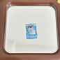 Square Acrylic Beads 20mm Cartoon Animal Illustration Snack Bag 10pcs 6