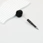 Beadable Pen Plush Pom-pom Colorful Ballpoint