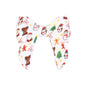 10pcs 3D Bow Printed Silicone Focal Beads