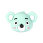 Silicone 3D Focal Beads Koala Head Multi Color Pastel Shades 20pcs 12