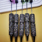 Beadable Pen Full Rhinestone Shimmering Lotus Purple Ballpoint 13
