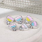 Tulip Shaped 18mm Enamel Acrylic Beads with UV Coating 20pcs 3