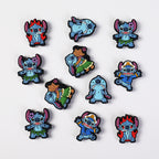 Silicone Focal Beads Disney Stitch Smiling Face 20pcs 5