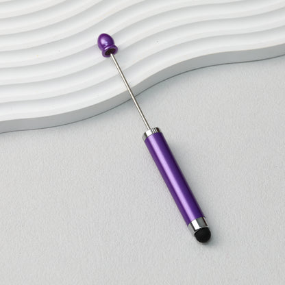 Beadable Stylus Pen Plastic Multi Color 3 in 1 Function