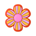 Silicone Focal Beads Bohemian Seven Flowers Layered Petal Design 20pcs 11