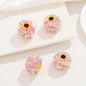 Fabric Glitter Sequin Spacer Beads 16mm 50pcs 18