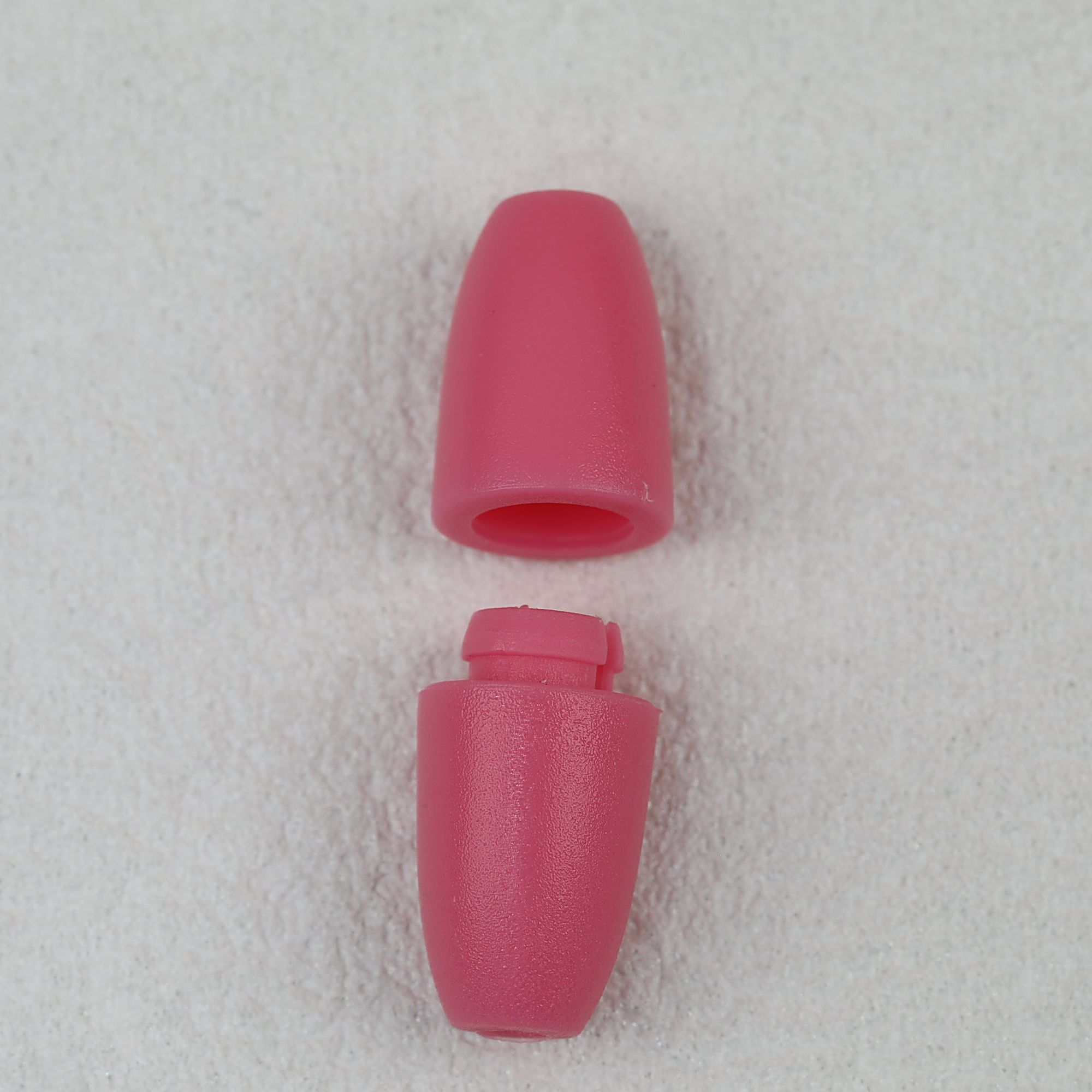 Breakaway Barrel Clasps Safety Connectors Colorful 100pcs 24.5mm - Rose