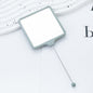 Beadable Plastic Mirrors Handheld Square