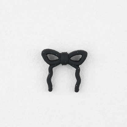 Colorful Bow Silicone Focal Beads with Hole 20 pcs 9