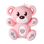 Silicone 3D Focal Beads Hug Bear Outstretched Arms 20pcs 18