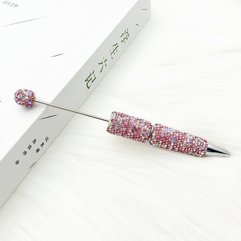 DIY Creative Exquisite AB Rhinestones Beadable Pen 14