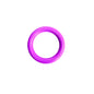 65mm Silicone Beads Round Rings Color-Shifting Finish 3