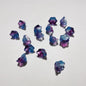 Czech Glass Beads Wind Chime Flower 12mm Pastel Glossy 100pcs 7