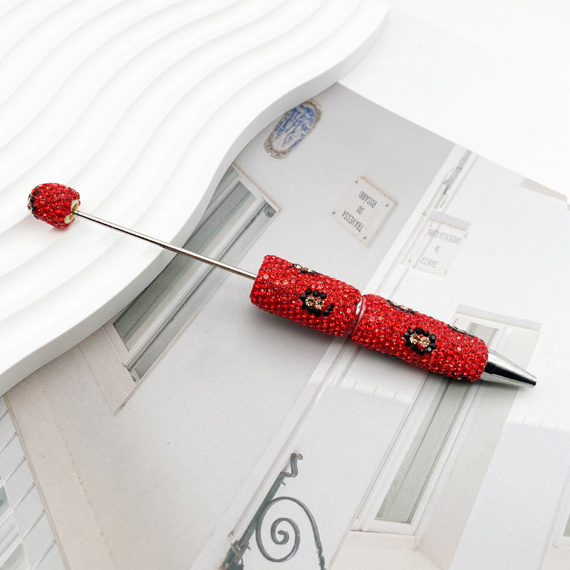 Beadable Pen Double Pack Leopard Print 8