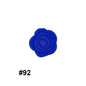 Double-Sided Flower Silicone Beads Multi Color Solid 50pcs 36