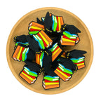 Silicone Focal Beads Academic Tam On Stack of Books 20pcs 2