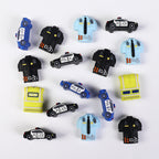 Silicone 3D Police Theme Focal Beads 20 pcs 5