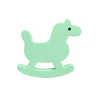 Silicone Focal Beads Trojan Horse Front View 20pcs 9