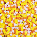 Candy Corn Triangle Lampwork Beads 15mm 10pcs