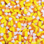 Candy Corn Triangle Lampwork Beads 15mm 10pcs