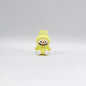 Silicone 3D Focal Beads Bunny Character Sitting Pose 20pcs 8