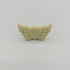 Wing Silicone Beads Mixed Colors 20pcs 16
